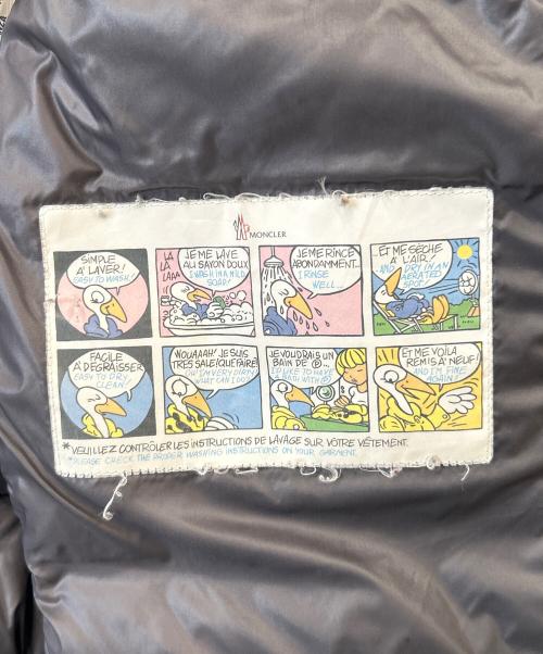 MONCLER（モンクレール）MONCLER (モンクレール) MONCLER　ダウンジャケット ブラック サイズ:sの古着・服飾アイテム