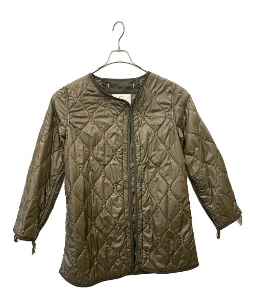 green（グリーン）green (グリーン) ライナー付モッズコート カーキ サイズ:3Lの古着・服飾アイテム