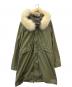 green（グリーン）の古着「ライナー付モッズコート」｜カーキ