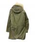 green (グリーン) ライナー付モッズコート カーキ サイズ:3L：8000円