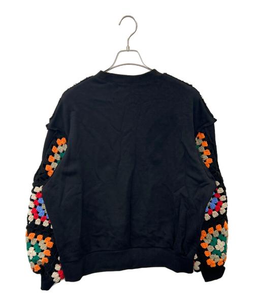 DISCOVERED（ディスカバード）DISCOVERED (ディスカバード) DISCOVERED　切替スウェット ブラック サイズ:サイズ1 未使用品の古着・服飾アイテム