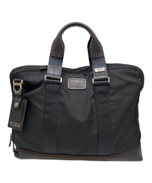 TUMI（トゥミ）TUMI (トゥミ) TUMI　アンドリュース　ブリーフケース ブラック×ブラウンの古着・服飾アイテム