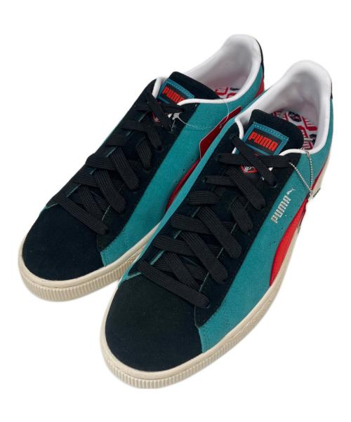 PUMA（プーマ）PUMA (プーマ) atmos (アトモス) PUMA× atmos スウェードスニーカー　シン・仮面ライダー グリーン サイズ:27の古着・服飾アイテム