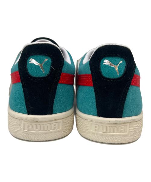 PUMA（プーマ）PUMA (プーマ) atmos (アトモス) PUMA× atmos スウェードスニーカー　シン・仮面ライダー グリーン サイズ:27の古着・服飾アイテム