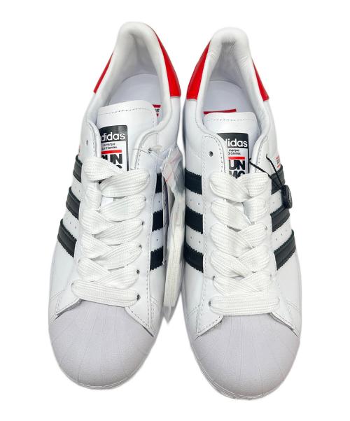adidas（アディダス）adidas (アディダス) adidas　SUPERSTAR 50 RUN DMC ホワイト サイズ:27.0の古着・服飾アイテム