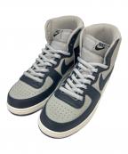 NIKEナイキ）の古着「NIKE　TERMINATOR HIGH」｜グレー×ネイビー