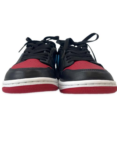 NIKE（ナイキ）NIKE (ナイキ) NIKE　WMNS Air Jordan 1 Retro Low OG ブラック×レッド サイズ:26.5の古着・服飾アイテム