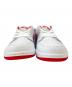 中古・古着 NIKE (ナイキ) NIKE　AIR JORDAN 1 RETRO LOW ホワイト×レッド サイズ:26.5：8000円