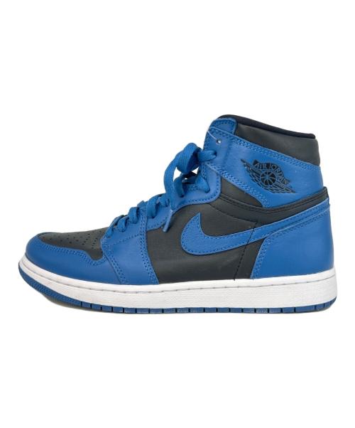 NIKE（ナイキ）NIKE (ナイキ) NIKE　AIR JORDAN 1 RETRO HIGH OG　ハイカットスニーカー ブルー×ブラック サイズ:26.5の古着・服飾アイテム