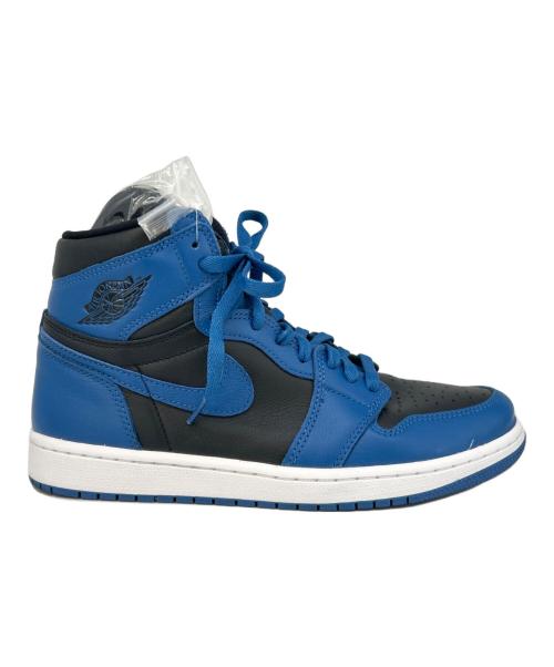 NIKE（ナイキ）NIKE (ナイキ) NIKE　AIR JORDAN 1 RETRO HIGH OG　ハイカットスニーカー ブルー×ブラック サイズ:26.5の古着・服飾アイテム