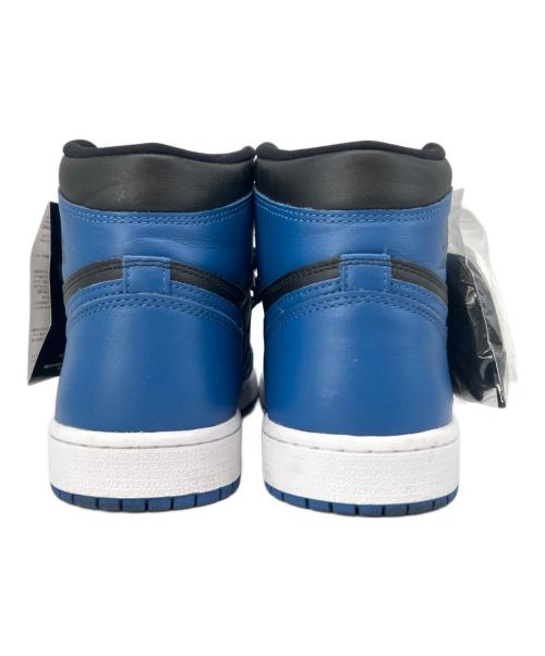 NIKE（ナイキ）NIKE (ナイキ) NIKE　AIR JORDAN 1 RETRO HIGH OG　ハイカットスニーカー ブルー×ブラック サイズ:26.5の古着・服飾アイテム