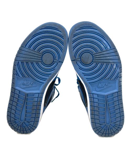 NIKE（ナイキ）NIKE (ナイキ) NIKE　AIR JORDAN 1 RETRO HIGH OG　ハイカットスニーカー ブルー×ブラック サイズ:26.5の古着・服飾アイテム