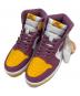 NIKE（ナイキ）の古着「NIKE  AIR JORDAN 1 RETRO HIGH OG」｜イエロー×パープル