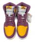 NIKE (ナイキ) NIKE  AIR JORDAN 1 RETRO HIGH OG イエロー×パープル サイズ:26.5：8000円