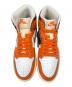 NIKE (ナイキ) NIKE　WMNS AIR JORDAN 1 RETRO HIGH OG オレンジ×ホワイト サイズ:27.0：12000円