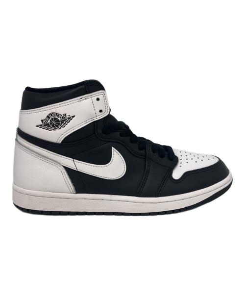 NIKE（ナイキ）NIKE (ナイキ) NIKE　AIR JORDAN 1 RETRO HIGH OG ブラック×ホワイト サイズ:26.5の古着・服飾アイテム