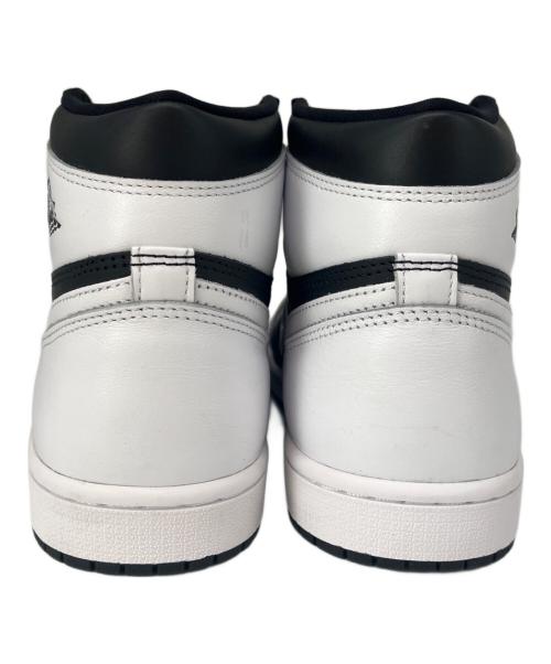 NIKE（ナイキ）NIKE (ナイキ) NIKE　AIR JORDAN 1 RETRO HIGH OG ブラック×ホワイト サイズ:26.5の古着・服飾アイテム