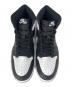 NIKE (ナイキ) NIKE　AIR JORDAN 1 RETRO HIGH OG ブラック×ホワイト サイズ:26.5：15000円