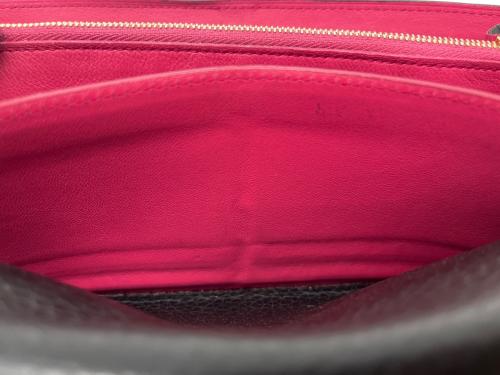 LOUIS VUITTON（ルイ ヴィトン）LOUIS VUITTON (ルイ ヴィトン) LOUIS VUITTON　ポルトフォイユ・カプシーヌ　長財布 ブラックの古着・服飾アイテム