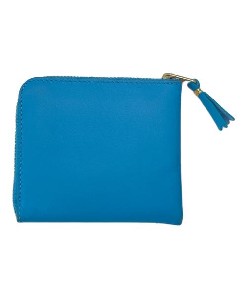 COMME des GARCONS（コムデギャルソン）COMME des GARCONS (コムデギャルソン) COMME des GARCONS 　L字ファスナーウォレット ターコイズブルーの古着・服飾アイテム