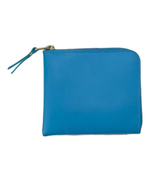 COMME des GARCONS（コムデギャルソン）COMME des GARCONS (コムデギャルソン) COMME des GARCONS 　L字ファスナーウォレット ターコイズブルーの古着・服飾アイテム