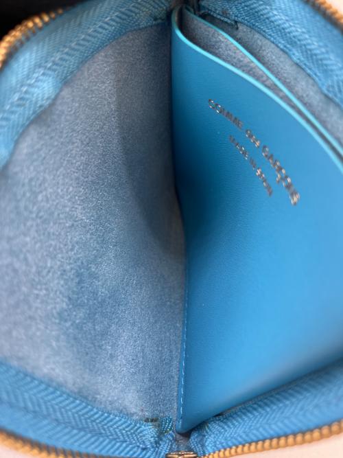 COMME des GARCONS（コムデギャルソン）COMME des GARCONS (コムデギャルソン) COMME des GARCONS 　L字ファスナーウォレット ターコイズブルーの古着・服飾アイテム