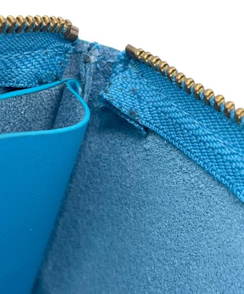 COMME des GARCONS（コムデギャルソン）COMME des GARCONS (コムデギャルソン) COMME des GARCONS 　L字ファスナーウォレット ターコイズブルーの古着・服飾アイテム