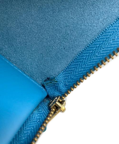 COMME des GARCONS（コムデギャルソン）COMME des GARCONS (コムデギャルソン) COMME des GARCONS 　L字ファスナーウォレット ターコイズブルーの古着・服飾アイテム