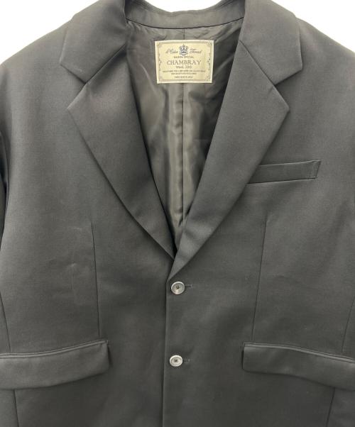 MAISON SPECIAL（メゾンスペシャル）MAISON SPECIAL (メゾンスペシャル) MAISON SPECIAL　テーラードジャケット ブラック サイズ:Oの古着・服飾アイテム