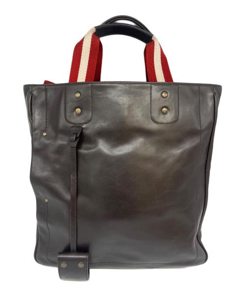 BALLY（バリー）BALLY (バリー) BALLY TENIRO GYIL  2wayトートバッグ ブラウンの古着・服飾アイテム