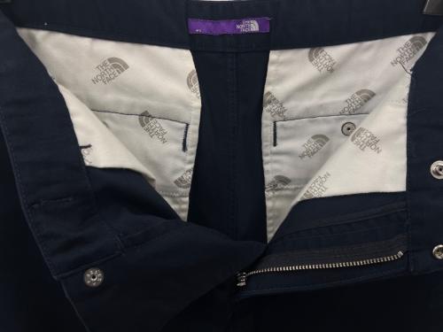 THE NORTHFACE PURPLELABEL（ザ・ノースフェイス パープルレーベル）THE NORTHFACE PURPLELABEL (ザ・ノースフェイス パープルレーベル) THE NORTHFACE PURPLELABEL　ワイドパンツ ネイビー サイズ:WSの古着・服飾アイテム