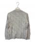 LACOSTE (ラコステ) LACOSTE　変形ケーブルジップアップコットンニットテニスカーディガン グレー サイズ:US M：9000円