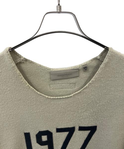 ESSENTIALS（エッセンシャルズ）ESSENTIALS (エッセンシャルズ) ESSENTIALS　厚手ニット ベージュ サイズ:XXLの古着・服飾アイテム