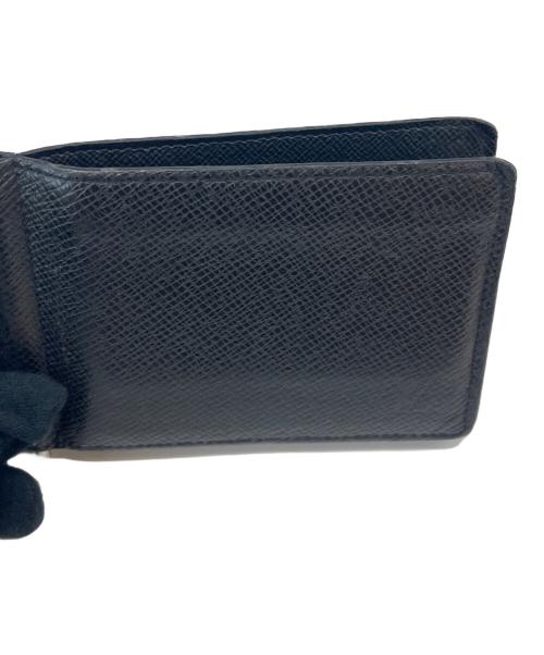 LOUIS VUITTON（ルイ ヴィトン）LOUIS VUITTON (ルイ ヴィトン) LOUIS VUITTON　タイガ ポルトフォイユ パンス　マネークリップ ブラックの古着・服飾アイテム