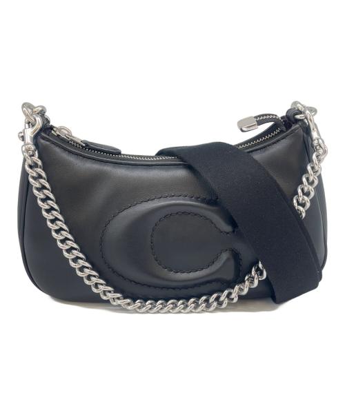 COACH（コーチ）COACH (コーチ) COACH テリ ショルダーバッグ ブラックの古着・服飾アイテム