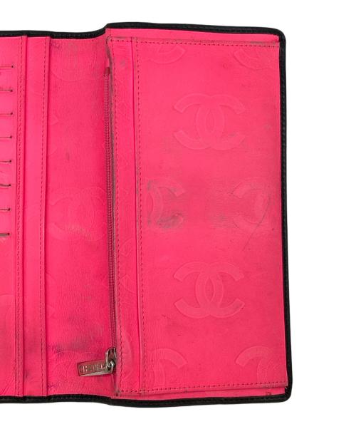 CHANEL（シャネル）CHANEL (シャネル) 2つ折り財布 ブラックの古着・服飾アイテム