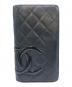 CHANEL（シャネル）の古着「2つ折り財布」｜ブラック