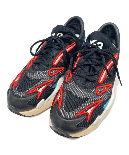adidas（アディダス）adidas (アディダス) Y-3 (ワイスリー) adidas  Y-3  ローカットスニーカー ブラック サイズ:28.5の古着・服飾アイテム