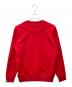 BLACK LABEL CRESTBRIDGE (ブラックレーベル クレストブリッジ) BLACK LABEL CRESTBRIDGE　クルーネックスウェット レッド サイズ:２：5000円
