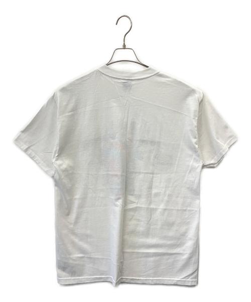 Hanes（ヘインズ）Hanes (ヘインズ) Hanes　プリントTシャツ　心臓 ホワイト サイズ:ADURT L (42-44)の古着・服飾アイテム