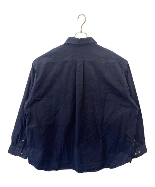 CarHartt（カーハート）CarHartt (カーハート) CarHartt　長袖シャツ ネイビー サイズ:3XLの古着・服飾アイテム