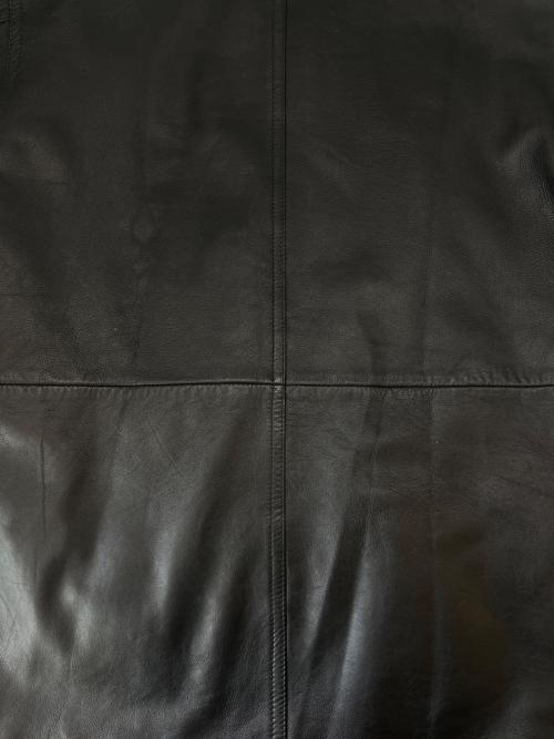 BARNEYS NEWYORK（バーニーズ・ニューヨーク）BARNEYS NEWYORK (バーニーズ・ニューヨーク) BARNEYS NEWYORK  レザージャケット ブラック サイズ:Sの古着・服飾アイテム