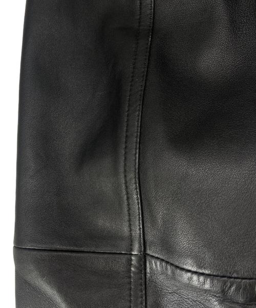 BARNEYS NEWYORK（バーニーズ・ニューヨーク）BARNEYS NEWYORK (バーニーズ・ニューヨーク) BARNEYS NEWYORK  レザージャケット ブラック サイズ:Sの古着・服飾アイテム