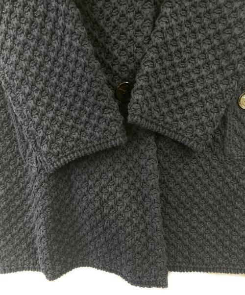 BURBERRY LONDON（バーバリーロンドン）BURBERRY LONDON (バーバリーロンドン) BURBERRY LONDON　ニットコート ネイビー サイズ:38の古着・服飾アイテム