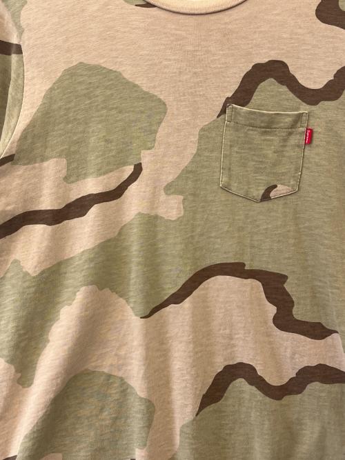 SUPREME（シュプリーム）SUPREME (シュプリーム) Supreme　カモフラ　Tシャツ ブラウン サイズ:Mの古着・服飾アイテム