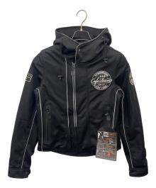 ACE CAFE LONDON（エースカフェロンドン）の古着「ACE CAFE LONDON　Mesh W2 Hoodie Jacket　プロテクタージャケット」｜ブラック