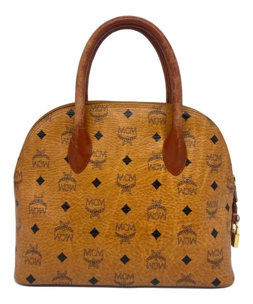 MCM（エムシーエム）MCM (エムシーエム) MCM ミニボストン ブラウンの古着・服飾アイテム