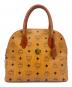 MCM（エムシーエム）の古着「MCM ミニボストン」｜ブラウン
