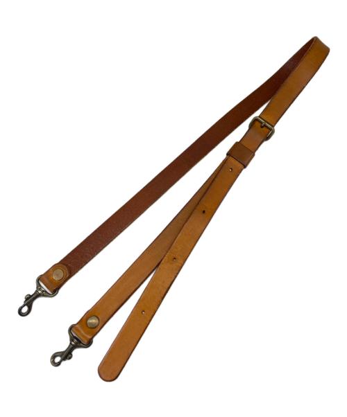 Herz（ヘルツ）Herz (ヘルツ) Herz　レザーショルダーバッグ ブラウンの古着・服飾アイテム