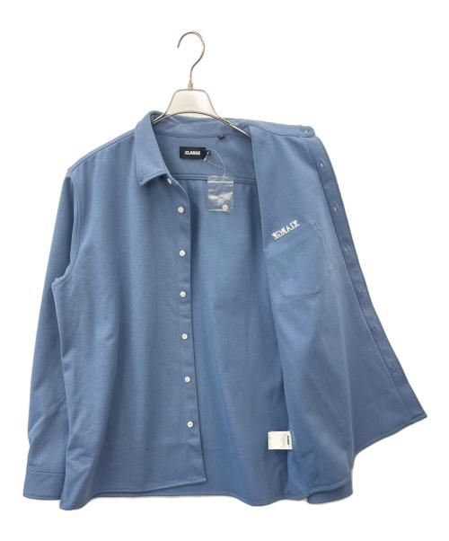 X-LARGE（エクストララージ）X-LARGE (エクストララージ) X-LARGE  長袖シャツ ブルー サイズ:XLの古着・服飾アイテム